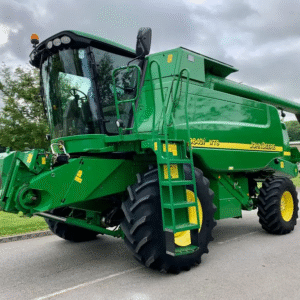 Combine Corn Harvester